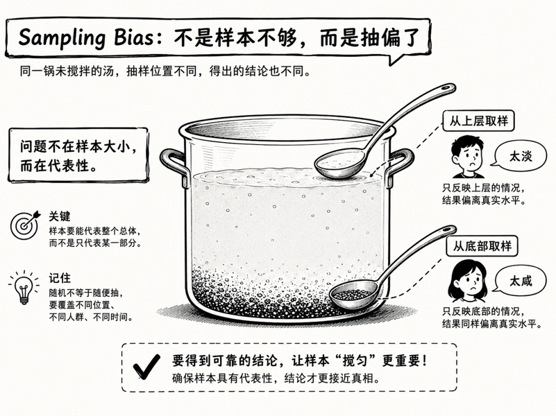抽样偏差与代表性问题